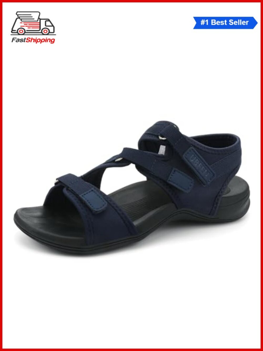 Womens Hiking Water Sport Sandals with Arch Support Lightweight